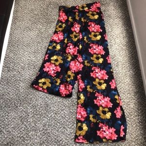 Abercrombie Fitch Wide Leg High Waist Pants
